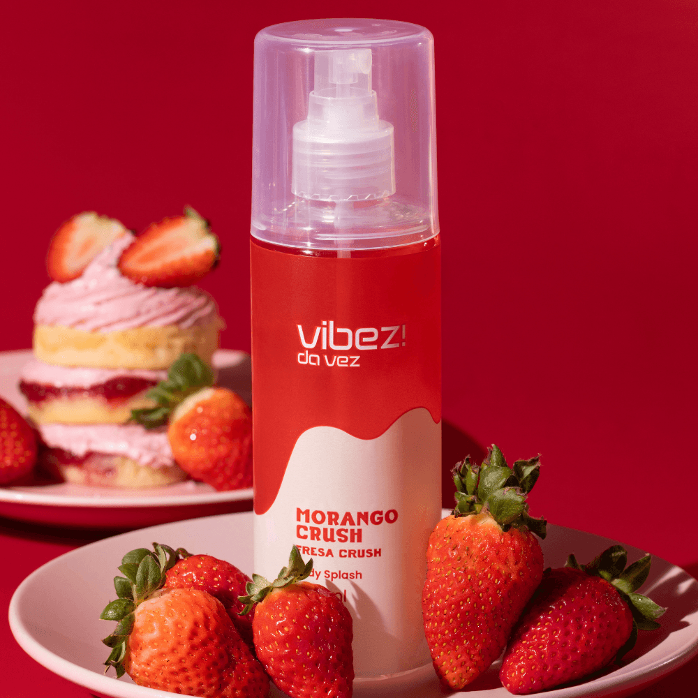 Imagem 7 de Kit 3 Body Splash Vibez da Vez! Morango Crush