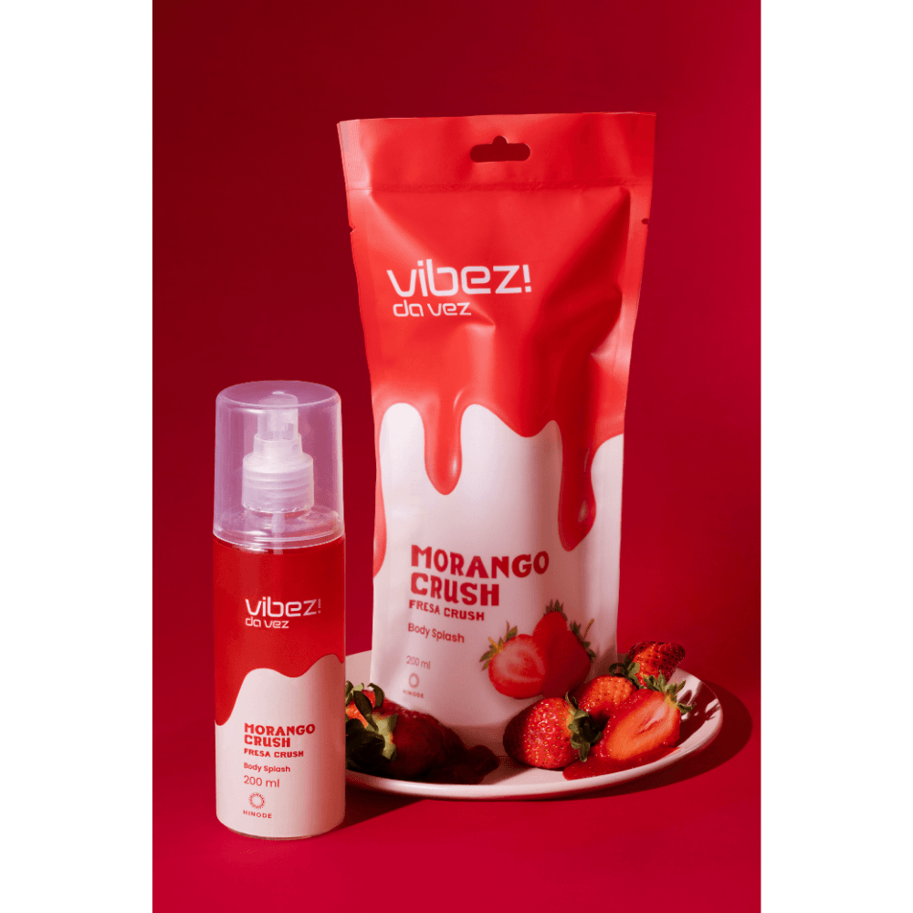 Imagem 8 de Kit 3 Body Splash Vibez da Vez! Morango Crush