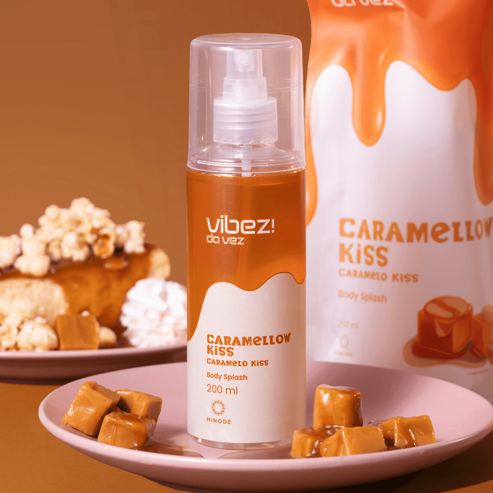 Imagem 7 de Kit 3 Body Splash Vibez da Vez! Caramellow Kiss