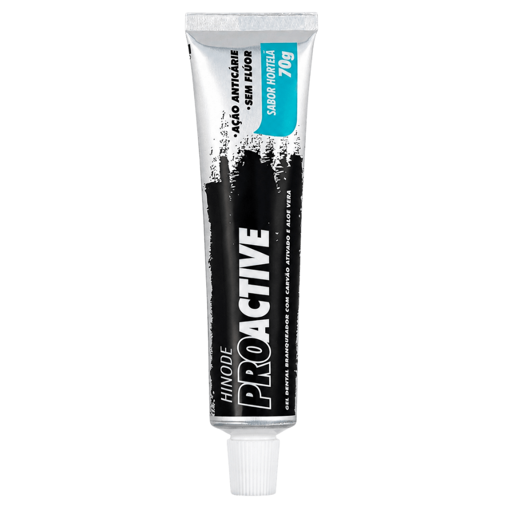 Gel Dental com Carvão Ativado e Aloe Vera Proactive 70g
