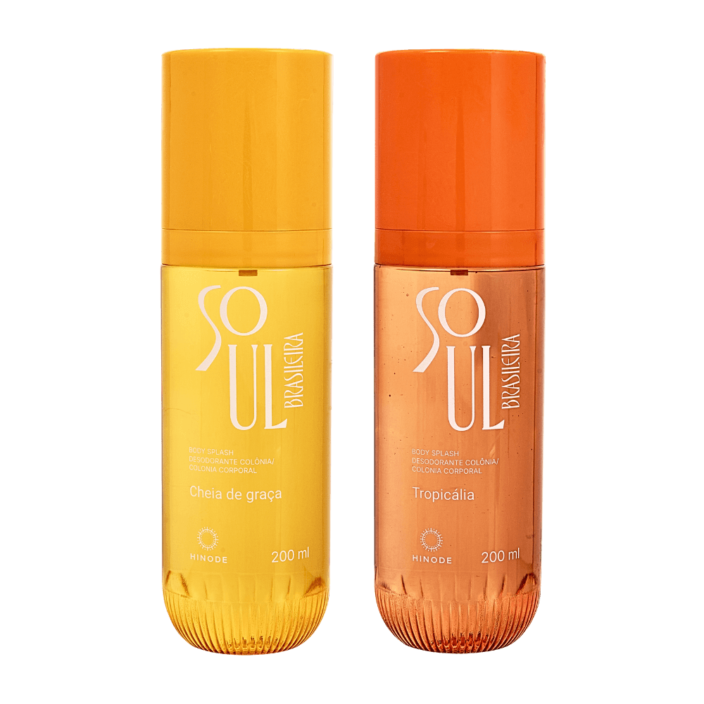 Kit Body Splash Soul Brasileira 200ml