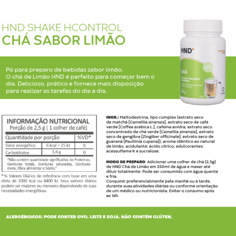 Chá Sabor Limão 150g - Image 3